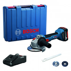 Amoladora 125mm 18V una batería 4,0Ah/Hora Bosch azul