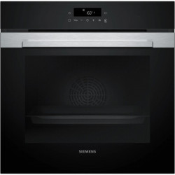 Siemens iQ300 HB372AES3 horno 71 L A+ Negro, Acero inoxidable