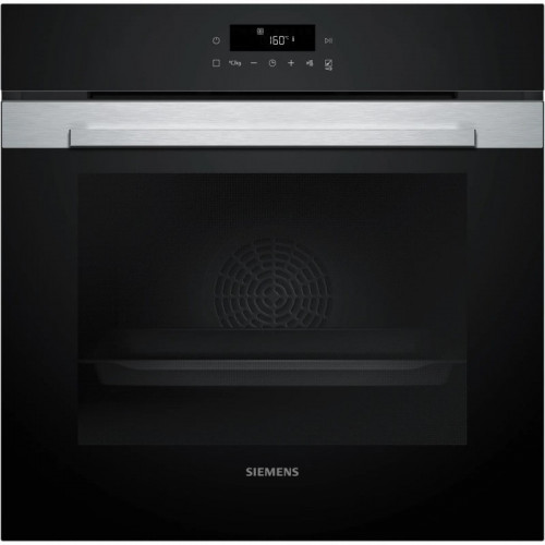 Siemens iQ300 HB372AES3 horno 71 L A+ Negro, Acero inoxidable