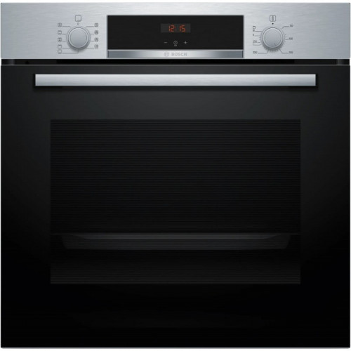 Bosch Serie 4 HBA514ES3 horno 71 L 3400 W A+ Negro, Acero inoxidable