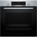 Bosch Serie 4 HBA514ES3 horno 71 L 3400 W A+ Negro, Acero inoxidable