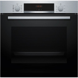 Bosch Serie 4 HQA514ES3 horno 71 L 3400 W A+ Negro, Acero inoxidable