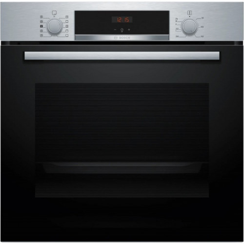 Bosch Serie 4 HQA514ES3 horno 71 L 3400 W A+ Negro, Acero inoxidable