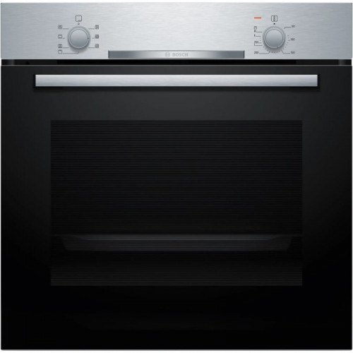 Bosch Serie 2 HBA510BR4 horno 71 L 3400 W Negro, Acero inoxidable