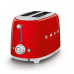 Smeg TSF01RDEU tostadora 6 2 rebanada(s) 950 W Rojo