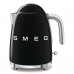 Smeg KLF03BLEU tetera eléctrica 1,7 L 2400 W Negro