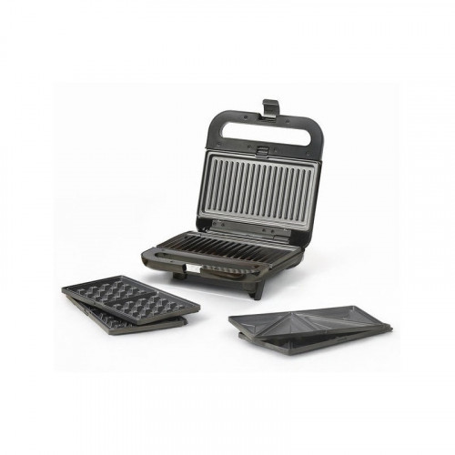 Ufesa 71408012 sandwichera 850 W Negro, Gris
