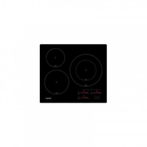 CATA INSB 6028 BK Negro Integrado 60 cm Cerámico 3 zona(s)