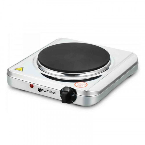 Grunkel EHP-118INOX hobs Acero inoxidable Encimera 25 cm Hornillo eléctrico / Placa eléctrica 1 zona(s)