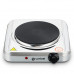 Grunkel EHP-118INOX hobs Acero inoxidable Encimera 25 cm Hornillo eléctrico / Placa eléctrica 1 zona(s)