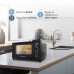 Grunkel HR-10MINI horno tostador 10 L 1600 W Negro