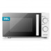 Grunkel MW-20EASY microondas Blanco, Negro Solo microondas Encimera 20 L 700 W