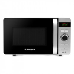 Orbegozo MIG 2052 Negro, Plata Microondas con grill Encimera 20 L 700 W