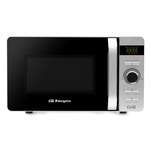 Orbegozo MIG 2052 Negro, Plata Microondas con grill Encimera 20 L 700 W