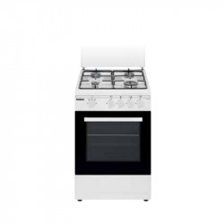 Corbero CCSF45020BW cocina Cocina independiente Encimera de gas Negro, Blanco
