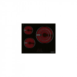 Corbero CCVG3BL574 hobs Negro Integrado 60 cm Con placa de inducción 3 zona(s)
