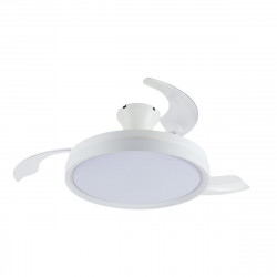 Ventilador de techo retractil con luz 3 aspas 104cm sin vástago