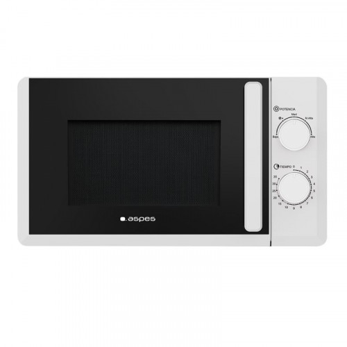 Aspes AMW2701 microondas Blanco Solo microondas Encimera 20 L 700 W