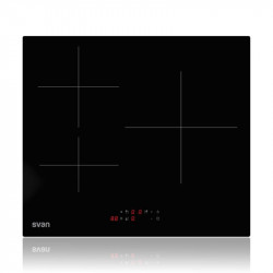 SVAN SI3602B hobs Negro Integrado 60 cm Con placa de inducción 3 zona(s)