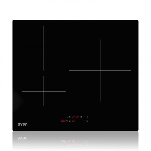 SVAN SI3602B hobs Negro Integrado 60 cm Con placa de inducción 3 zona(s)