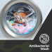 Aspes AL9401AIDVX lavadora Carga frontal 9 kg 1400 RPM Acero inoxidable