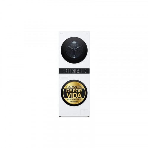 LG WT1210WWF lavadora-secadora Independiente Carga frontal Blanco