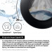 Samsung Lavasecadora con fondo reducido 9kg/5kg AI Ecobubble™ Clase E/A-10% Blanca WD90DG5G34BEEC