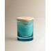 Vela aromática en vaso Melocotón y lilas Summer Collection Azul claro