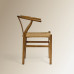 Silla de madera de roble y ratán Shanghai Roble