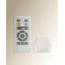 Ventilador de techo blanco con luz LED y Motor DC Habana Mano Mundo Blanco