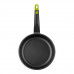 Sartén de aluminio fundido Foodie Bra Negro