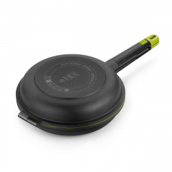 Sartén para tortilla doble aluminio fundido Foodie Bra Negro