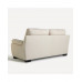 Sofá tapizado de 3 plazas Aries Beige