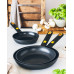Juego 3 sartenes aluminio fundido Daily Pro Bra Negro