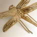 Figura decorativa libelula Mantis Mano Mundo Oro