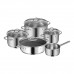 Batería de cocina 5 piezas Provence Plus WMF Acero