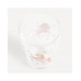 Vaso acrílico infantil Unicornios Mini Home - Mano Mundo Rosa