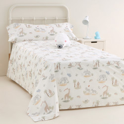 Juego de funda nórdica algodón Fiesta Mini home - Mano Mundo Multicolor