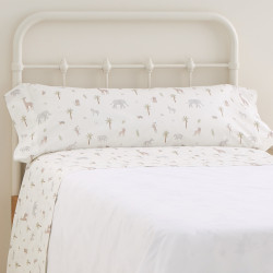 Juego de sábanas algodón Fiesta Mini home - Mano Mundo Multicolor