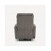 Sillón tapizado con relax eléctrico Draco Mano Mundo Gris oscuro