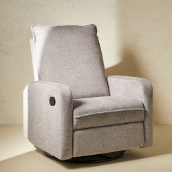 Sillón relax giratorio Swing Mano Mundo Gris