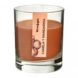 Vela en vaso Canela y Mandarina Mano Mundo Naranja