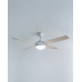 Ventilador de techo L con luz LED y motor DC Dominicana Blanco