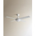 Ventilador de techo L con luz LED y motor DC Dominicana Blanco