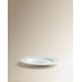 Set de 4 platos de postre de melamina para exterior Arrecife Azul claro