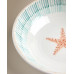 Bowl de melamina para exterior Arrecife Azul claro