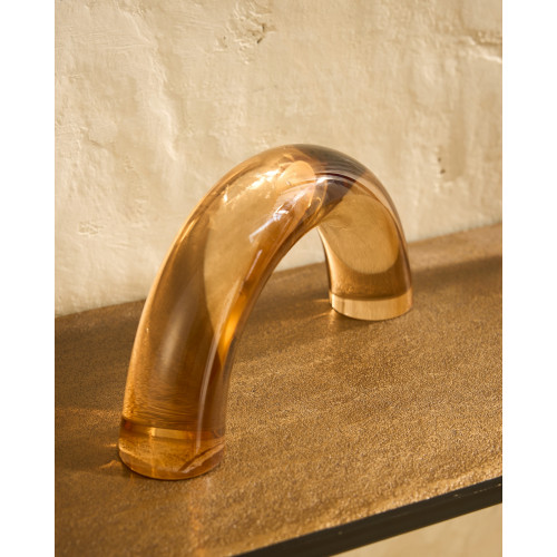 Figura decorativa de cristal Ponto Rosa