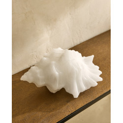 Vela decorativa Caracola Summer Collection Blanco