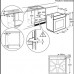 Horno AEG de vapor SteamCrisp de 72 l con esmalte de fácil limpieza BSE576321M