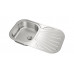 Teka Stylo 1C 1E Lavabo sobre-encimera Rectangular Acero inoxidable
